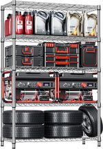 MZG Shelf Storage Rack Metal Shelving Wire Shelves Tool Garage Racks