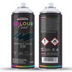 Colour Coat Midnight Black RAL 9005 Gloss 1K Acrylic Spray Paint 400ml
