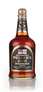 Pusser's 'Gunpowder Proof' Black Label Dark Rum 70cl