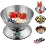 5KG Digital Kitchen Scales Electronic Household Food Cooking Weighing Bowl Scale