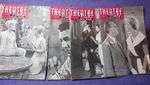 FOUR VINTAGE THEATRE WORLD MAGAZINES 1950's