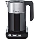 Bosch Styline TWK8633GB Variable Temperature Cordless Kettle, 1.5 litres, 3000W