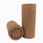 Nutley's 100ml Cardboard Powder Shaker Tubes Plastic Free Compostable