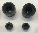 2 x Rubber Door Retainer Catch Stop Bus Horsebox Lorry Tractor Agricultural