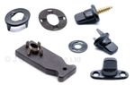 DOT Military black turnbutton fastener kit eyelet twist base boat canopy tool