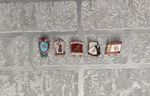 Weymouth The Wizards Speedway Club Badges x 5 / Vintage Motorbikes Memorabilia