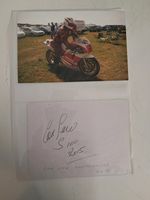 isle of man TT tourist trophy hand signed autograph CON LAW  iom manx man