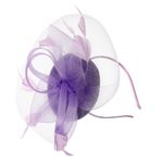 Women Banquet Fascinator Hat Headband Bridal Headpiece Hair Clip for