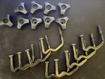 Thule Bike Rack (anti Slip-quick Release) Clamps 3x Sets 9x U Bolts 9x Knobs