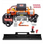 WINCHMAX 12V STEEL ROPE WINCH 13500LB RATING  WIRELESS REMOTES - [ SKU 1015 ]