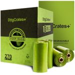 270 Dog Poop Waste Bags Extra Thick Biodegradable Eco Friendly Lavender Scented