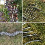 Tomato Spiral Supports Stakes Large 160cm High  Galvanised (Packs of 6, 12 & 18)