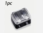 Make Up Sharpener Duo Double Cosmetic Pencil Eyeliner Lip Eye Liner Eyebrow