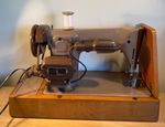 Heavyduty 1960 Singer 201K Sewing Machine for Leather, Fabric, Canvas, with Case