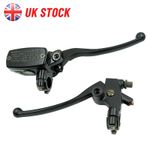 22mm Universal Handlebar Hydraulic Brake Clutch Lever Master Cylinder Reservoir