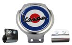 Vespa Mod Target Scooter Bar Badge - FREE BRACKET & FIXINGS