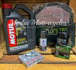 Suzuki GSR750 2011-2016 (L1-2-3-4-5-6-) Motul 5000 10w40 Motorcycle Service Kit