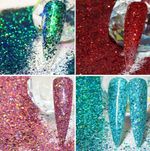 GLITTER NAIL ART GLITTER RESIN GLITTER XMAS GLITTER GLITTER NAILS 💙💛❤️💚🧡