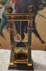 Skymall Noble Collection Gold Plated French Guillotine Desktop Cigar Cutter