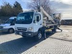 Cherry Picker 2010 Multitel MX270 27M Access Truck Mitsubishi Fuso Canter