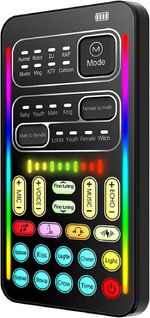 Handheld Voice Changer, Voice Changer for for Gaming Voice Disguiser, 8 Sound E