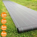 Weed Stop Membrane Ideal Borders Under Decking Gravel Paths Flowers 11 Sizes UK