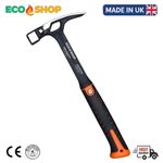16oz Heavy Duty Magnetic Claw Hammer Forged Steel 39cm Carpenter Tool UK Made