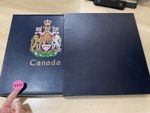 Canada stamps. QV on. Preprinted Davo album + case. 2.4kg @353