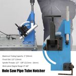 2 Inch Hole Saw Pipe Tube Notcher Pipe Notcher Tubing Notcher Adjustable Angles