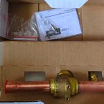 Danfoss GBC Shut-off Ball Valve Straightway w/ Access Port 5/8in 009L7053