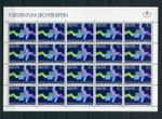 Liechtenstein miniature sheet 729 mint cept follower #JD382