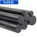 Solid NBR Natural Rubber Round Rods Bar Stick Dia 16mm- 350mm Length 40 - 500mm