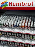 Humbrol Acrylic Paints Dropper Bottles Gloss Satin Matt Metallic 14mls Airfix