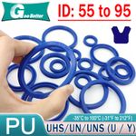 10PCS 55-95mm PU Rod Seal Hydraulic U-Cup UN-Type For Hydraulic Piston Cylinder