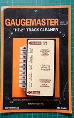 Gaugemaster HF 2 Twin Track Electronic Cleaner Analogue