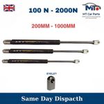 Universal Gas Strut Heavy Lid Support Car Boot Multi Purpose Eyelet 100-2000N