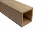 Stair Newel Post Cladding Solid Oak Clad Posts up to 1500mm with Post Cap Option