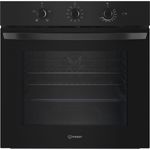 Indesit IO 233 B UK Click&Clean Built In 60cm Electric Single Oven Black A