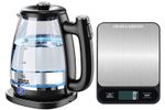 NEW Holms & Moresby Beluga 1.8L Glass Electric Kettle + FREE Kitchen Scale 🔥🔥