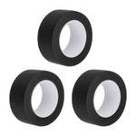3Pcs 1 Inch Wide 14 Yards Black Masking Tape Painters Tape Rolls