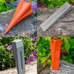 Log Splitter Wedge Spike Tree Trunk Split Garden Wood Chopper Metal Heavy-Duty