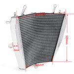 19010-MFL-305 Aluminium Water Radiator For Honda CBR 1000 RR Fireblade 2008-2011