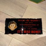 Mad Magazine Vintage Slot Machine Glass Panel 1960’s Retro Gaming Wall Art