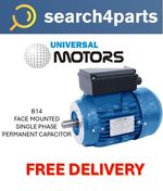 0.18KW 4 POLE 1500RPM SINGLE PHASE PERMCAP FACE MOUNTED ELECTRIC MOTOR UNIVERSAL