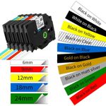Brother P-Touch TZ TZe-231 Label Tape Laminated 12mm/24mm/9mm PT-H110 E110 H101C