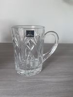 Royal Doulton Cut Glass Handled Beer Tankard Mug with Handle, Boxed