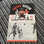 1957 MANCHESTER UNITED MAN UTD V ATHLETIC BILBAO EUROPEAN CUP BUSBY BABES