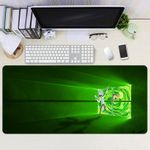 Anime Gaming Mouse Pad Rick and Morty.02 NonSlip Desk Mat PC Gamer Large Size