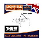 Thule 9502 9402 Short Light Board Support Bars RideOn Cycle Carrier lightboard