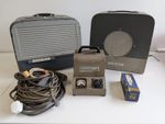 Bell & Howell 16mm Filmosound, Model 636, Projector and Speaker + Extras
